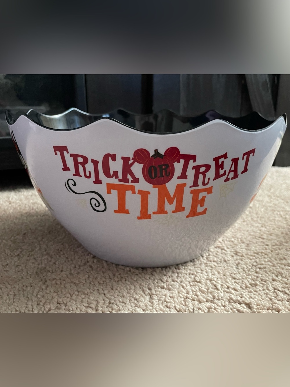 Disney Halloween Trick or Treat Candy Bowl